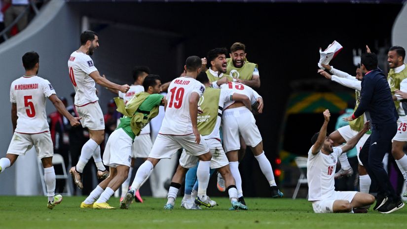 Iranians celebrating (©Gallo Images)
