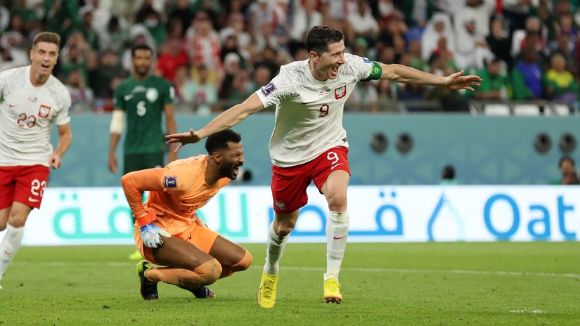 Pure joy for Robert Lewandowski (©Getty Images)