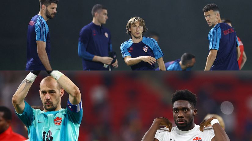 Croats (top) & Canadians (bottom) (©Gallo Images)