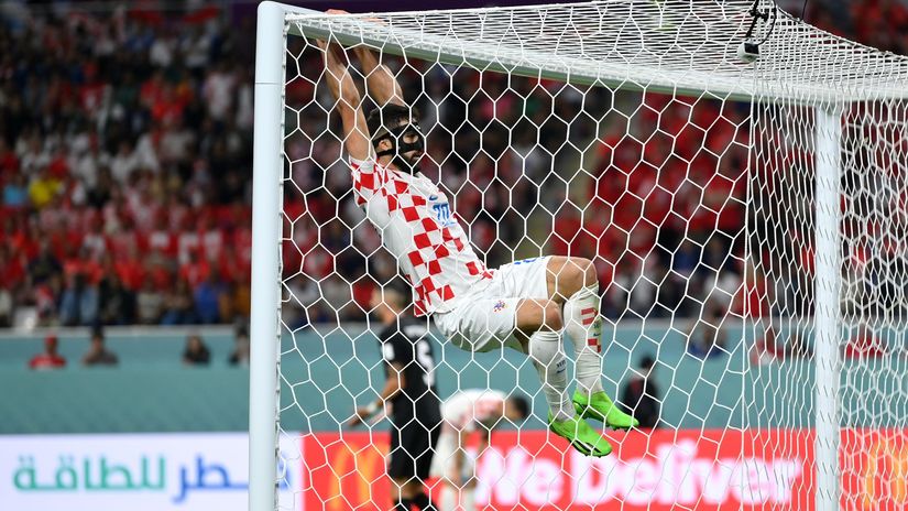 Josko Gvardiol of Croatia against Canada (©Dan Mullan/Getty Images)