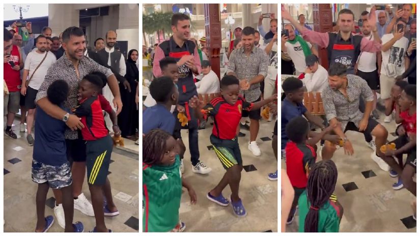 What delightful scenes... (©Twitter/Burak Ozdemir)