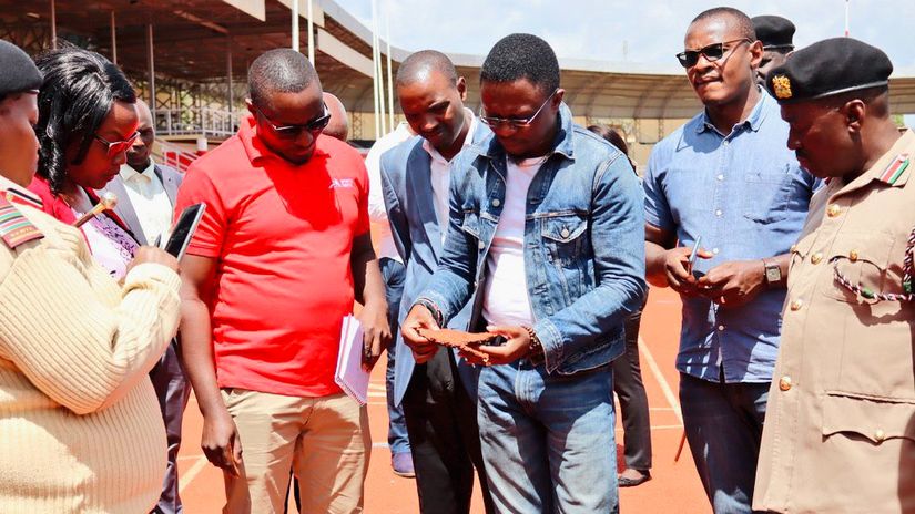 Namwamba orders audit on recently constructed stadiums after visiting substandard Kinor