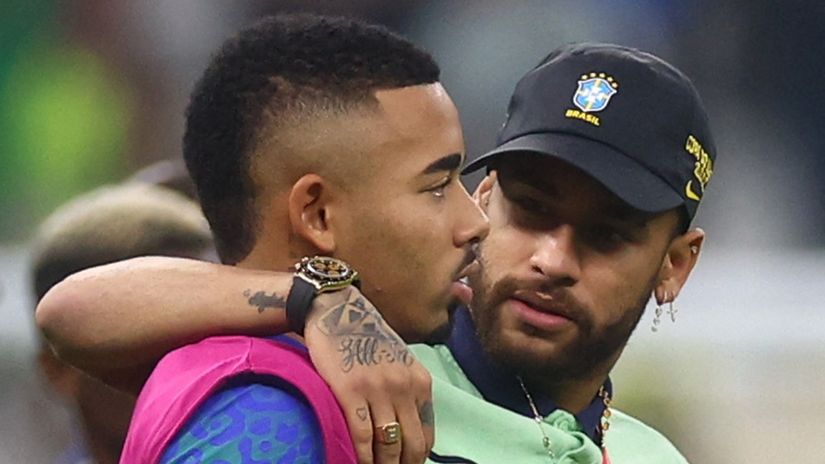 Jesus & Neymar (©Gallo Images)