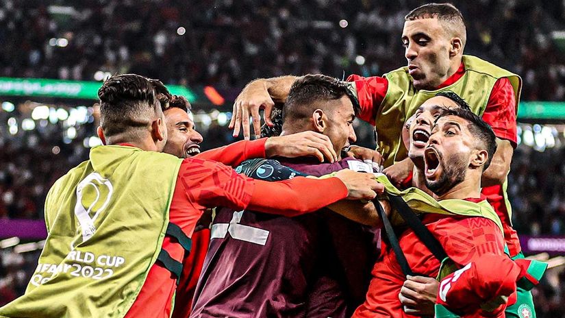 Flying Morocco carry continental hopes in nail-biting quarterfinal clash against Portugal
