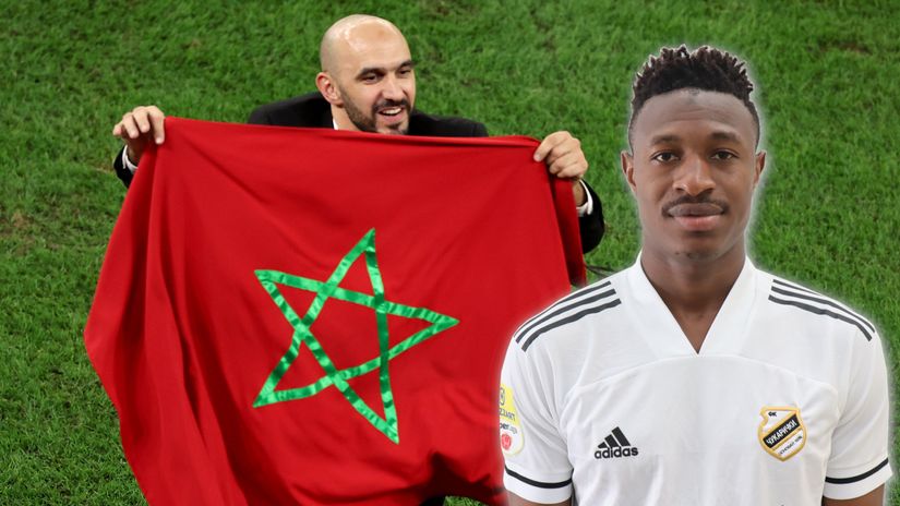 Muhammed Badamosi loves to se Walid Regragui and Morocco doing so well (Getty Images/FK Cukaricki)