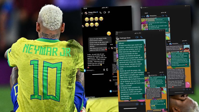 Neymar reveals personal conversations with teammates (©AFP/Neymar)