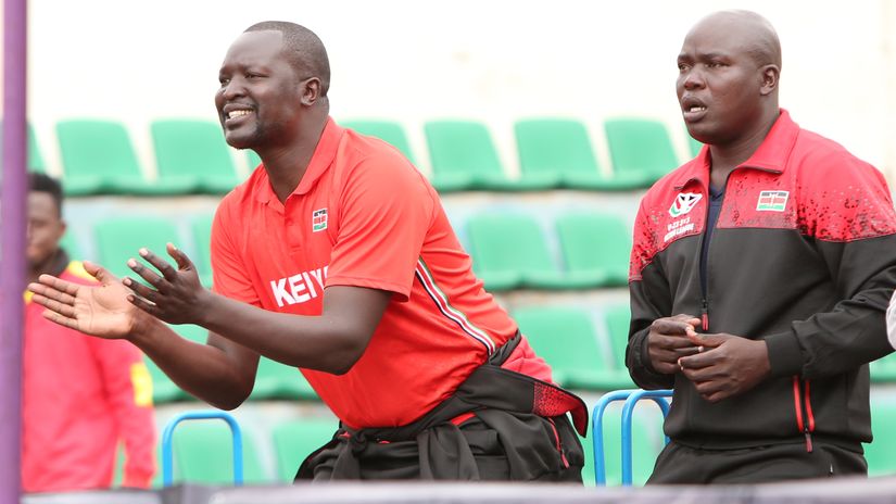 Tony Ochieng (In Black) © Mozzart Sport 
