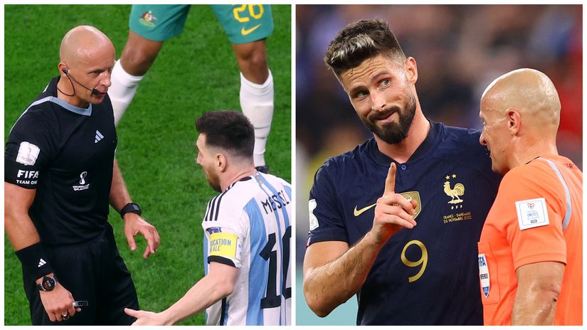 Marciniak at work (©Gallo Images)