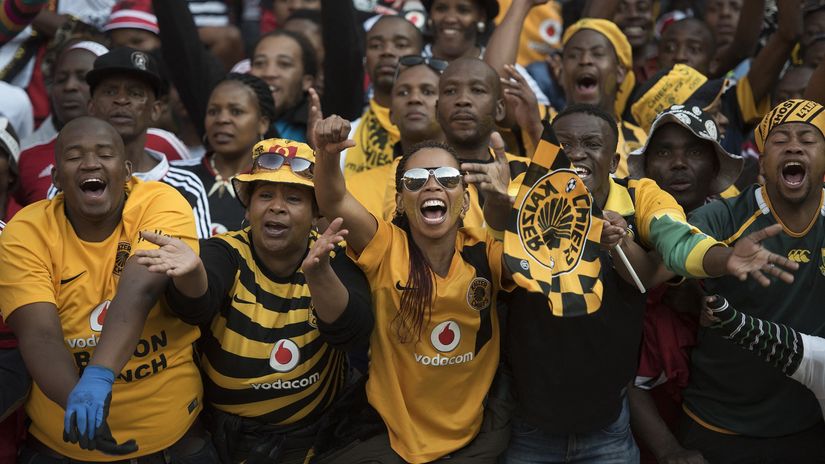 Kaizer Chiefs fans (©AFP)