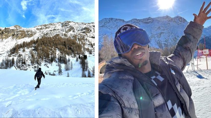 Paul is enjoying himself (©Paul Labile Pogba/Instagram)