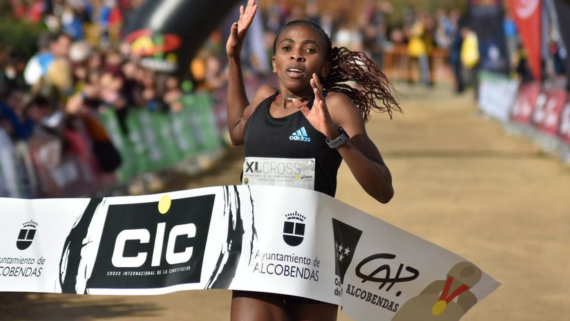 Lucy Mawia in past action © Courtesy 