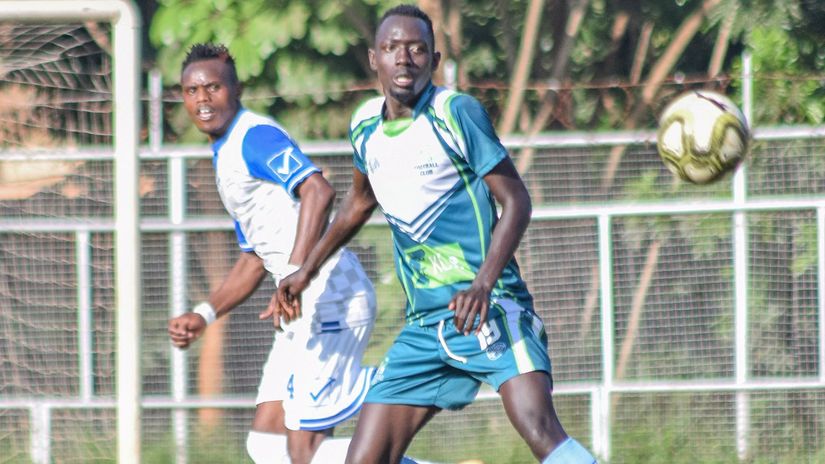 Rio in action against Bidco United © KCB