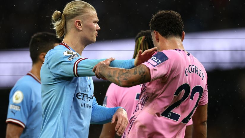 Haaland scored but it was not enough for the win (© Eddie Keogh/Getty Images)