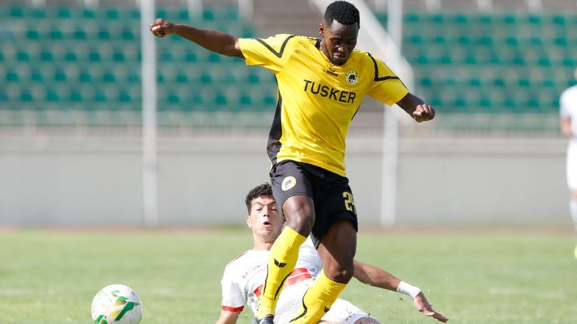 Daniel Sakari in action in a previous match.