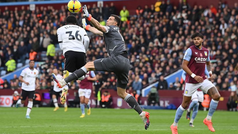 Martinez in action for Aston Villa (©Stu Forster/Getty Images)