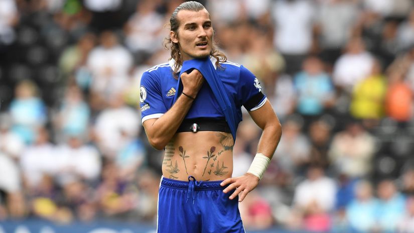 Caglar Soyuncu of Leicester City (©Tony Marshall/Getty Images)