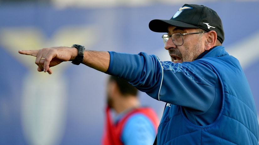 Maurizio Sarri (©Marco Rosi - SS Lazio/Getty Images)