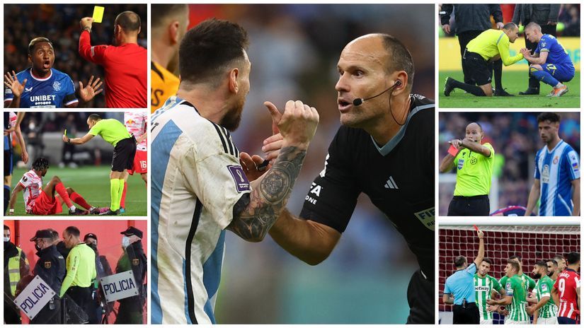 Dull is not the word in Lahoz's dictionary (©Gallo images/Getty images sport)