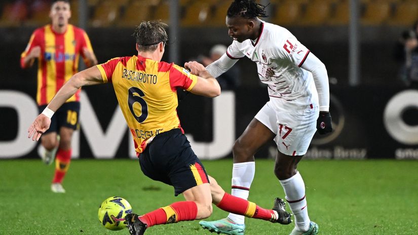 Milan's roller-coaster in Lecce ends in a draw, leaving the defending champion nine points adrift of Napoli