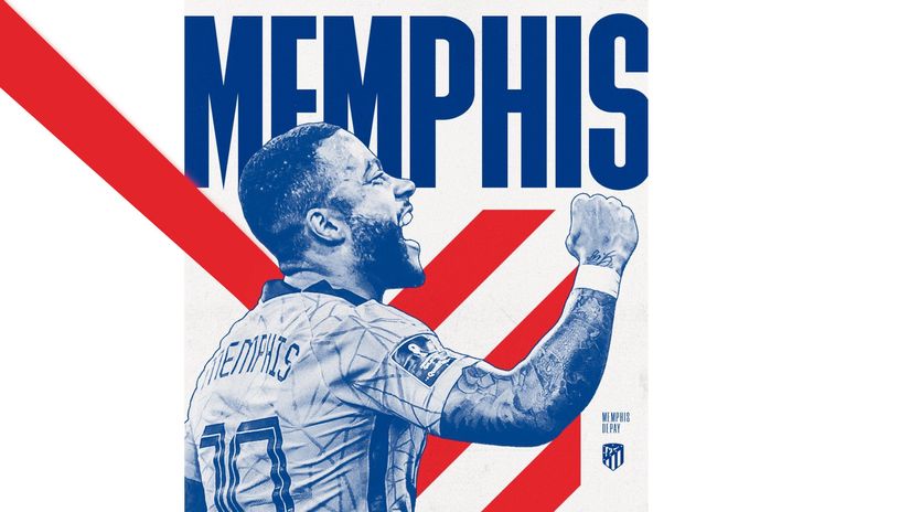 Memphis Depay joins Atleti 