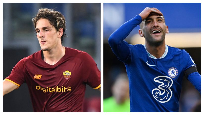 Zaniolo & Ziyech (©Gallo Images)