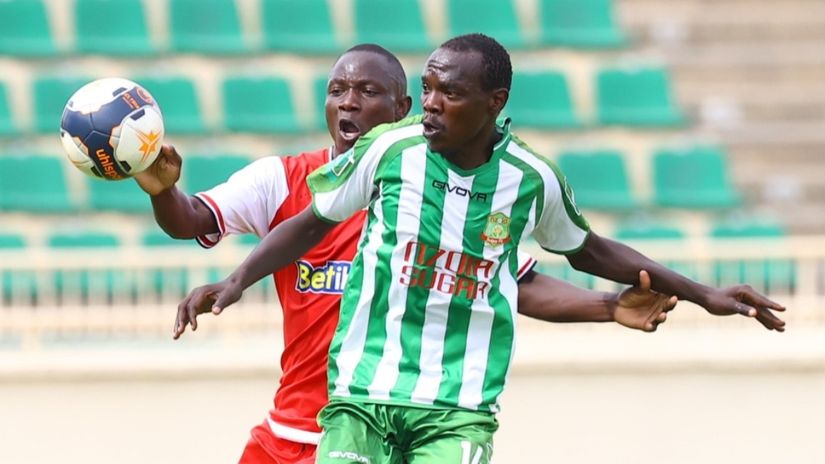 Uncompromising Police force premier league leaders Nzoia Sugar into total submission