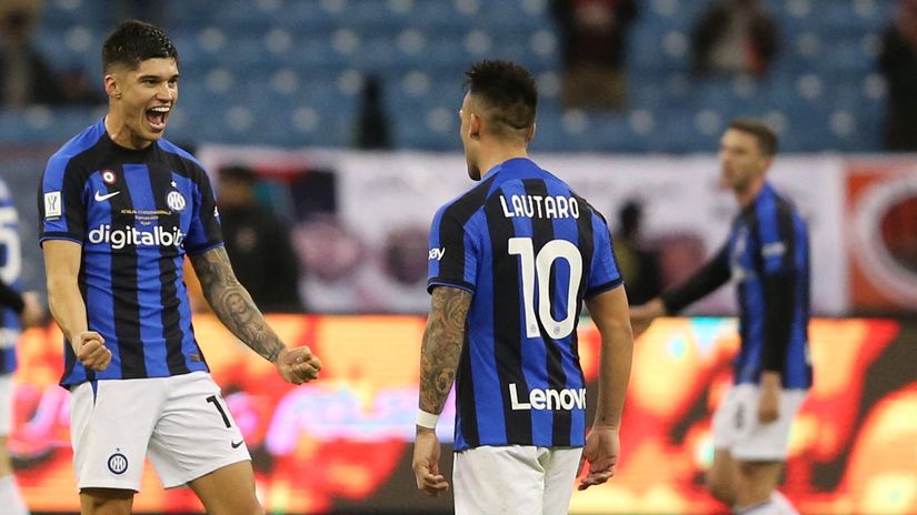 Correa, Lautaro & Gosens (©Gallo Images)