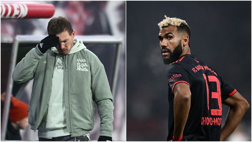 Nagelsmann & Choupo-Moting (©Gallo Images)