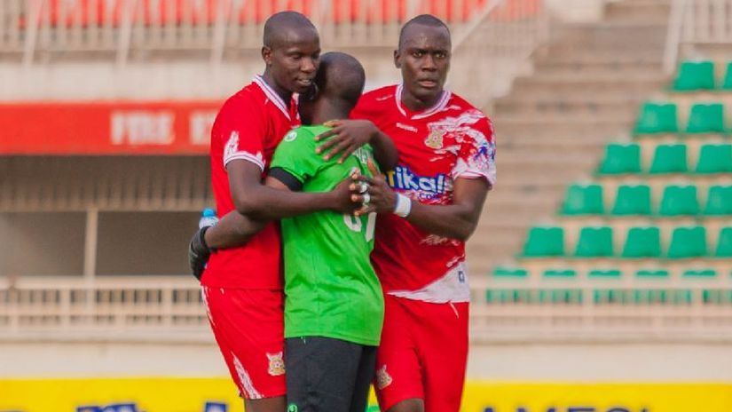 Kevin Ouma, Job Ochieng and Harun Shakava © Courtesy 