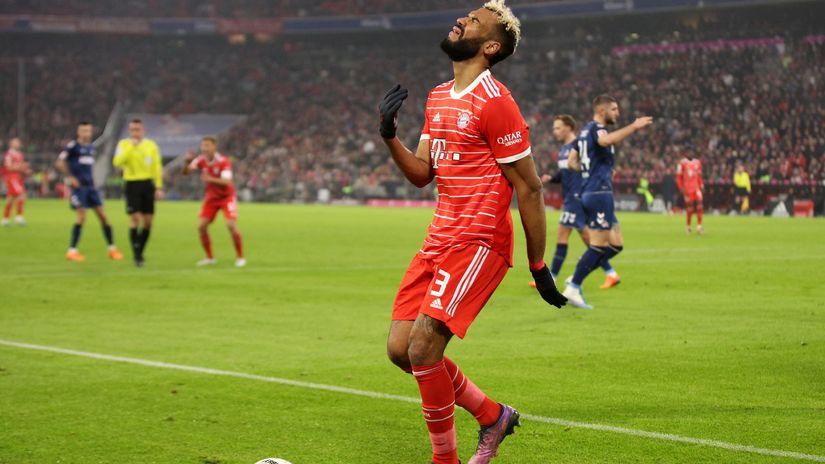 Eric Maxim Choupo-Moting of Bayern Munich reacts against Koln (©Adam Pretty/Getty Images)