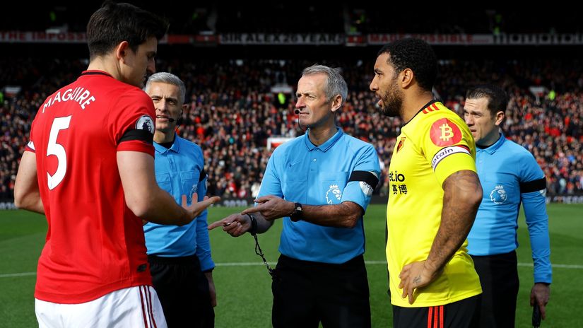 Maguire and Deeney back in 2020 (©Richard Heathcote/Getty Images)