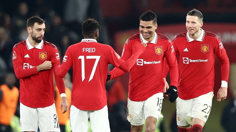 Easy job for the Red Devils (©Getty Images)