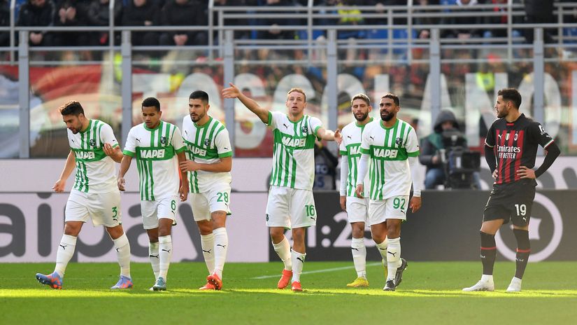 Sassuolo thrash the defending champions (©Gallo Images)
