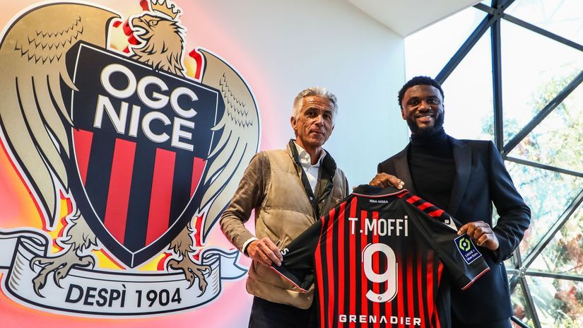 Terem Moffi with his new employers