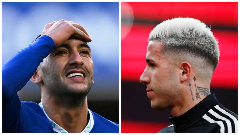 Ziyech and Enco Fernandez (©Gallo images sport)