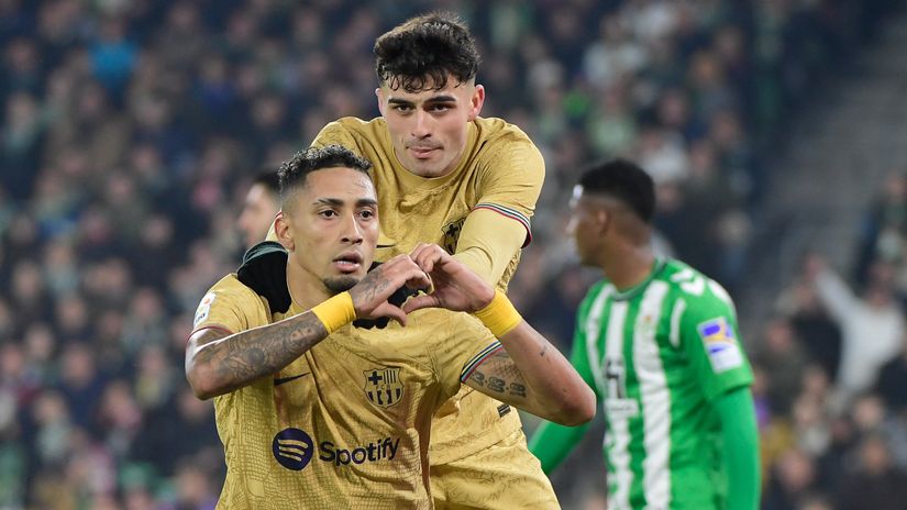 Barca continues it's winning series, this time against Betis