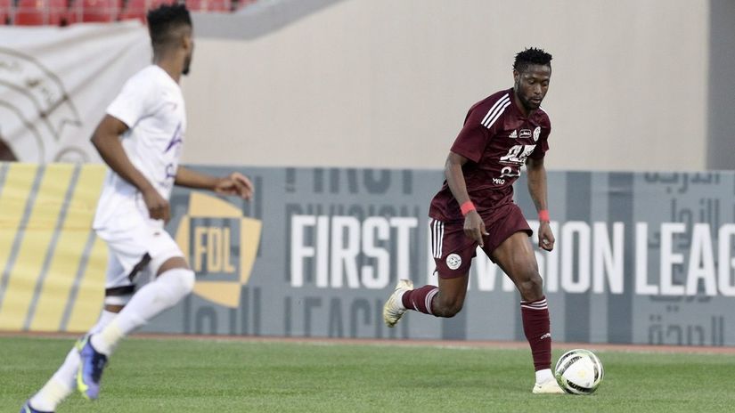 Harambee Stars foward Masud Juma makes winning start on debut in Saudi Arabia