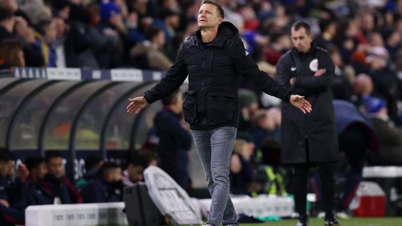 Jesse Marsch is on his way out of Leeds United (©George Wood/Getty Images)