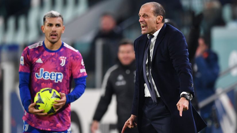 "Shut up and come down here!" - Juve boss Allegri confronts his own fans for booing players