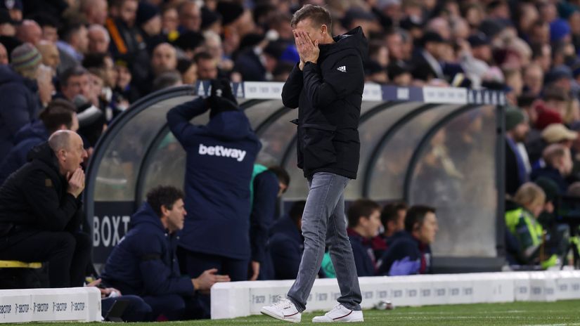 Marsch in desbelief during his Leeds' spell (©Getty images sport)