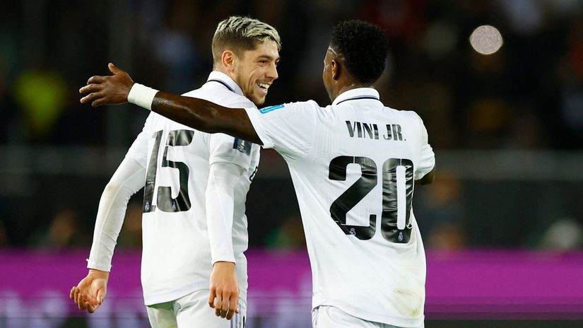 Valverde & Vinicius (©Gallo Images)