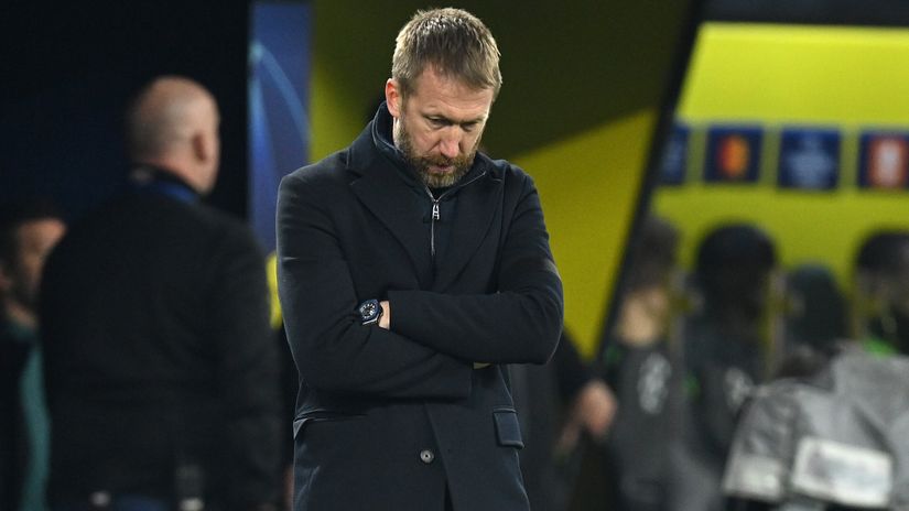 Graham Potter against BVB (©Getty images sport)