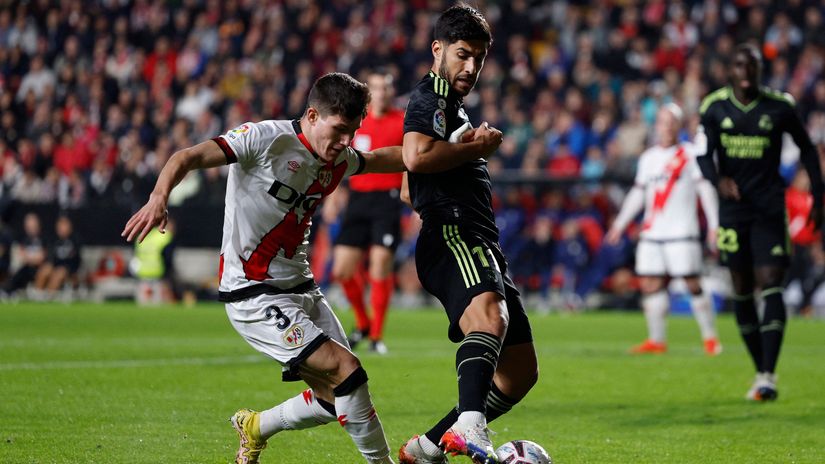 Fran Garcia vs Real Madrid (©Gallo Images)