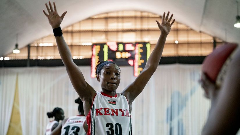 Victoria Reynolds in action ©FIBA.