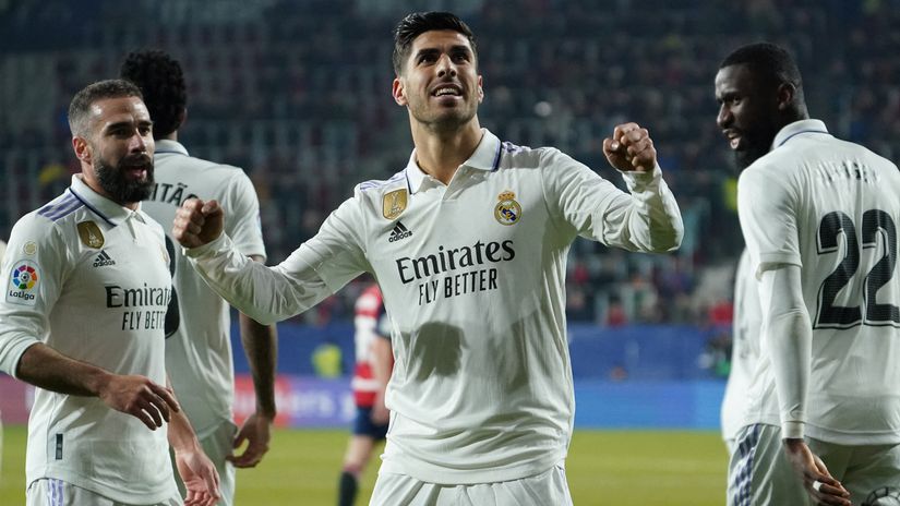 Asensio whapped up the points (©AFP)