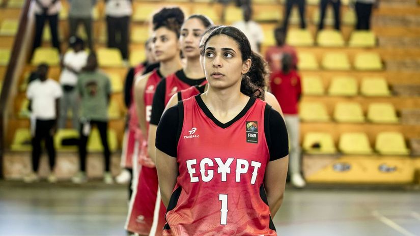 Egyptian Afrobasket Qualifiers team ©FIBA