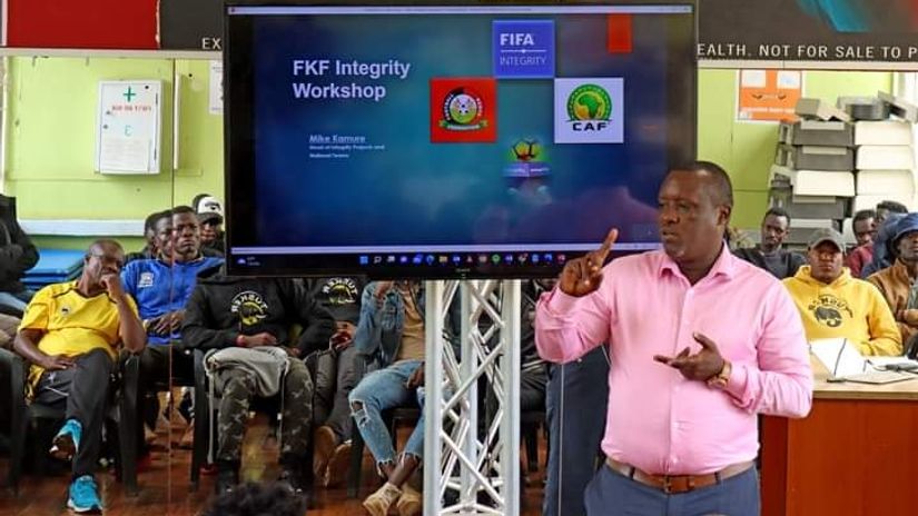 FKF calls for players' unwavering commitment in the battle against match-fixing