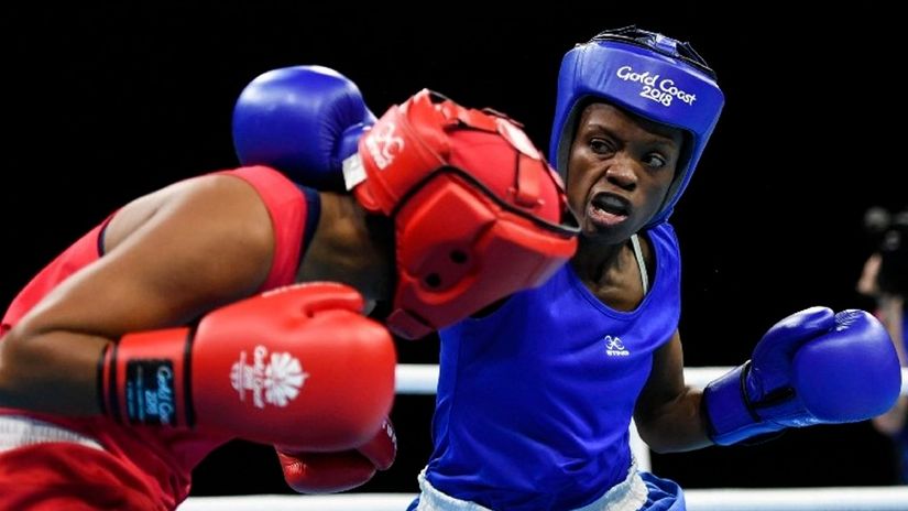 Christine Ongare at the Tokyo Olympics  ©Team Kenya