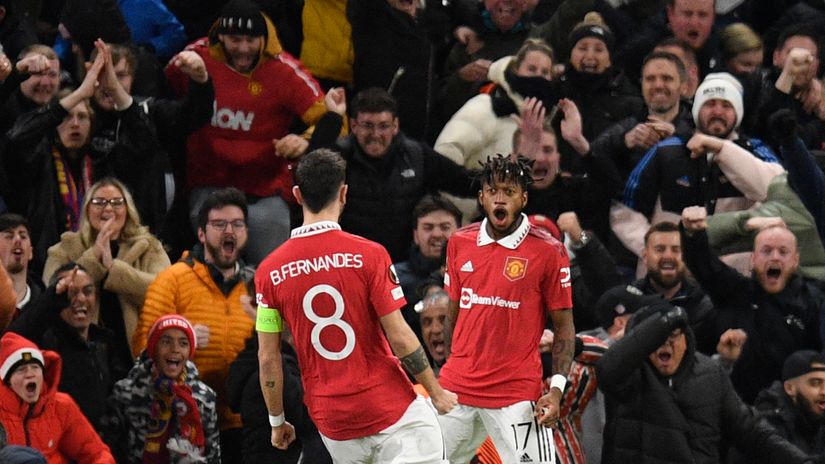 Joy for United (©AFP)