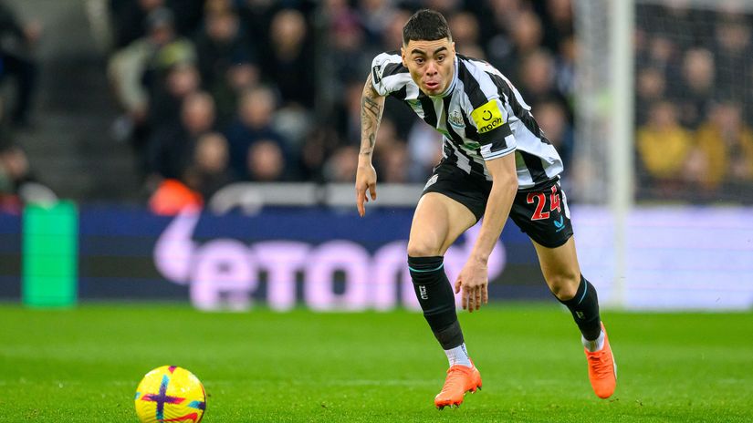 Miguel Almiron has been in fine form this season (©AFP)
